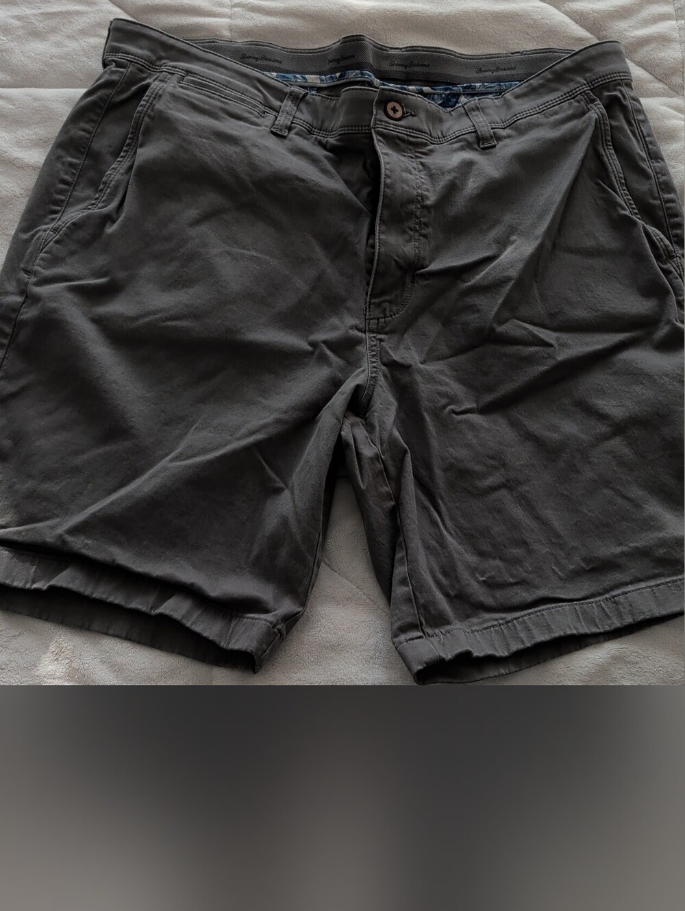 Tommy Bahama Men's Charcoal Chino Shorts